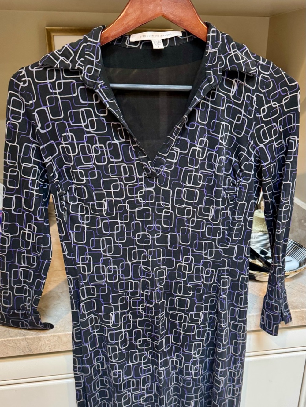 Diane Von Furstenberg Silk Vintage Dress